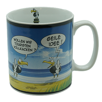 Hösti Jumbo Becher Touristen vollkacken