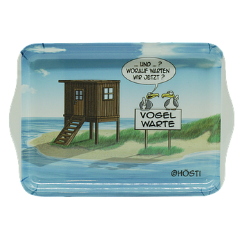 Hösti Tablett  Vogelwarte