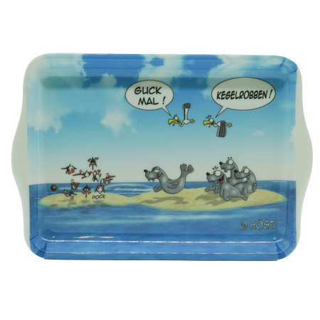 Hösti Tablett  Kegelrobben
