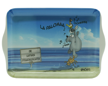 Hösti Tablett  Strandmusikanten