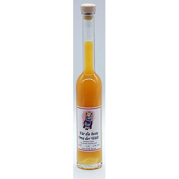 Sanddornlikör "Für die beste Oma", 0,1 l, 17% Vol.