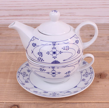 Tea-for-One "Indisch-Blau" (Oceanline)
