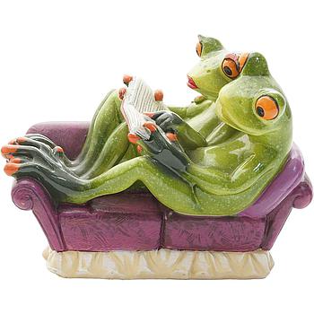 Froschpaar 15cm Hellgrün       