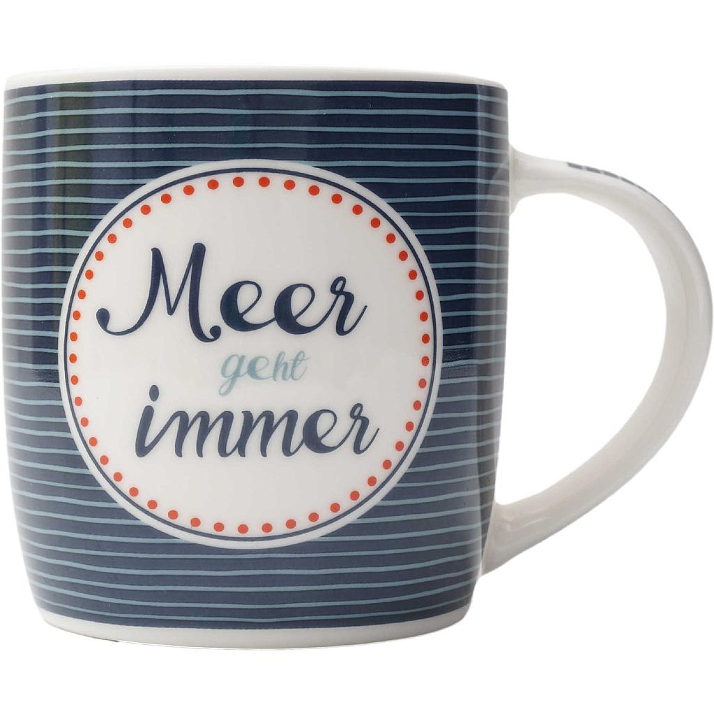Becher 'Meer geht immer', 9 cm H