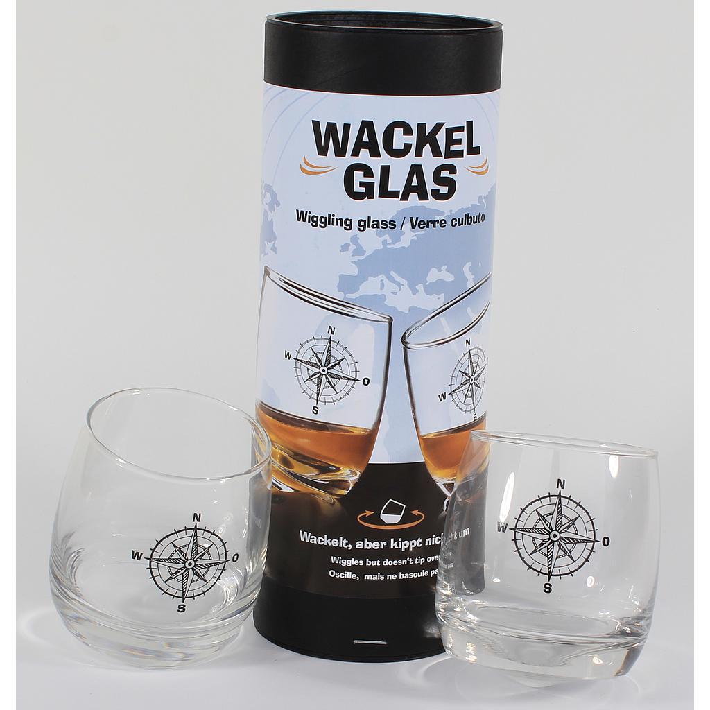 Glas Wackelglas &quot;Global&quot; 2er-Set
