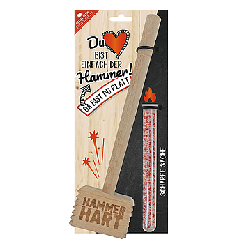Holz Fleischhammer Du bist...