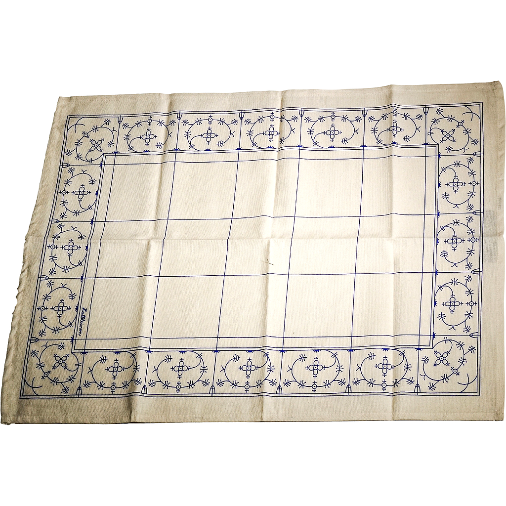 Küchentuch Druck INDISCH BLAU 50x70cm