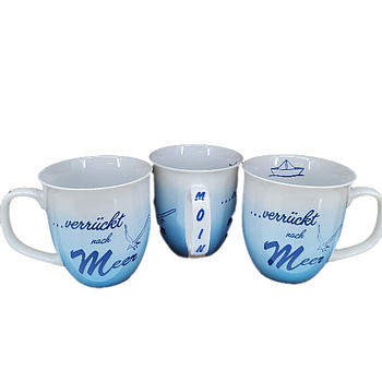 Hösti-Maritim Becher Verrückt nach Meer 