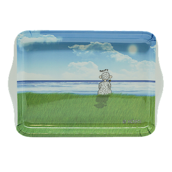 Hösti Tablett Melamin 21x14,5cm Sehnsucht