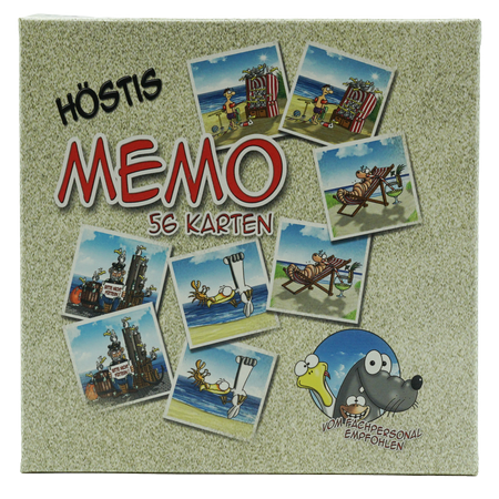 Hösti Memo Spiel 57x57mm 56 Spielkarten