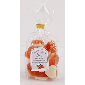 Sanddorn Vanilleschaum Herzen, 105g
