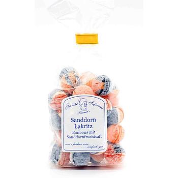 Sanddorn Lakritz Bonbons, 120 g