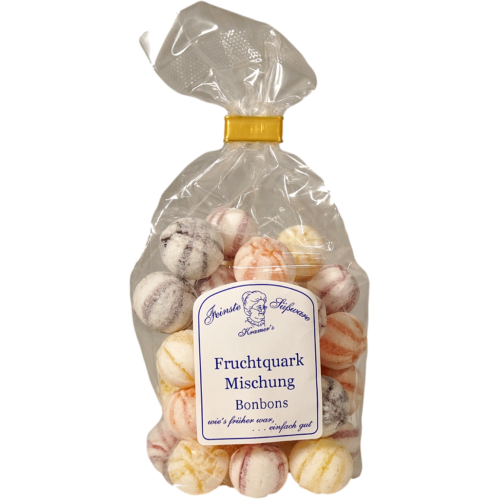 Fruchtquark Mischung Erdbeer, Heidelbeere, Sanddorn, Zitrone, 120g