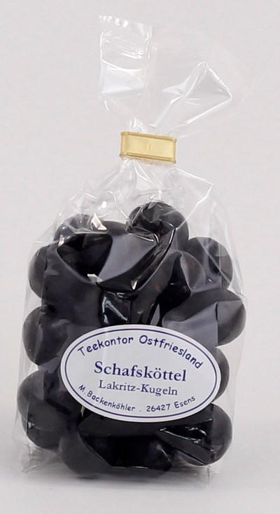Schafskugeln Lakritzdrageé, 115 g
