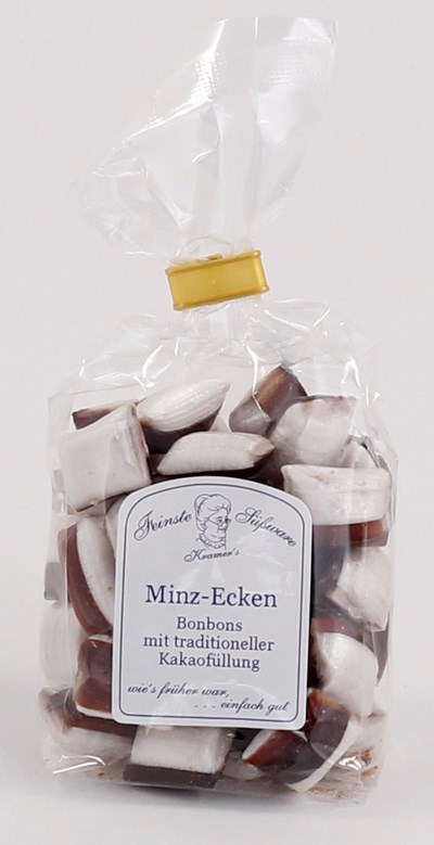 Minz-Ecken Pfefferminz, braun/weiß, 120 g