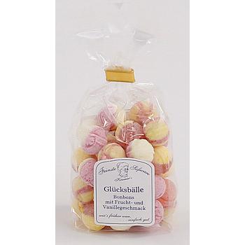 Glücksbälle Kir Royal, Sanddorn Vanille, Vanille Kirsch, 120g