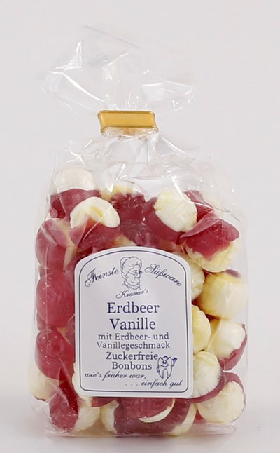 Erdbeer Vanille zuckerfrei, 120 g