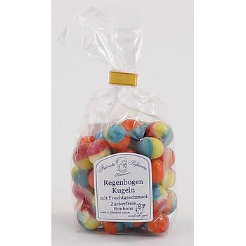 Regenbogenkugeln Frucht zuckerfrei, 120 g