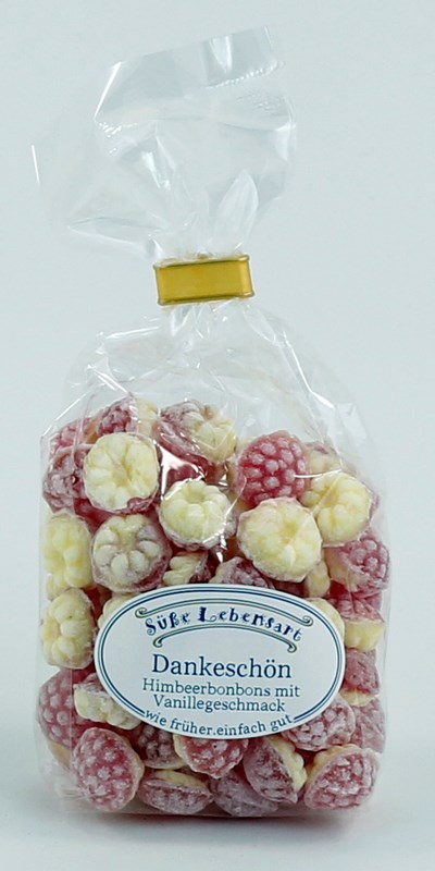 Dankeschön, Himbeer Vanille, 120g