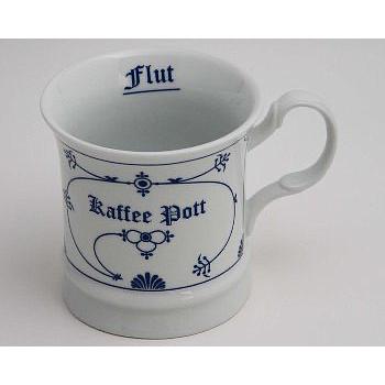 Herrenbecher Ind-Blau "Kaffeepott"