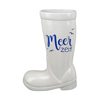 Keramik Pflanztopf "Stiefel" Meerzeit