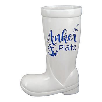 Keramik Pflanztopf "Stiefel" Ankerplatz