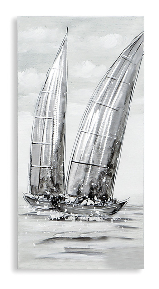 Bild"Regatta", zwei Schiffe