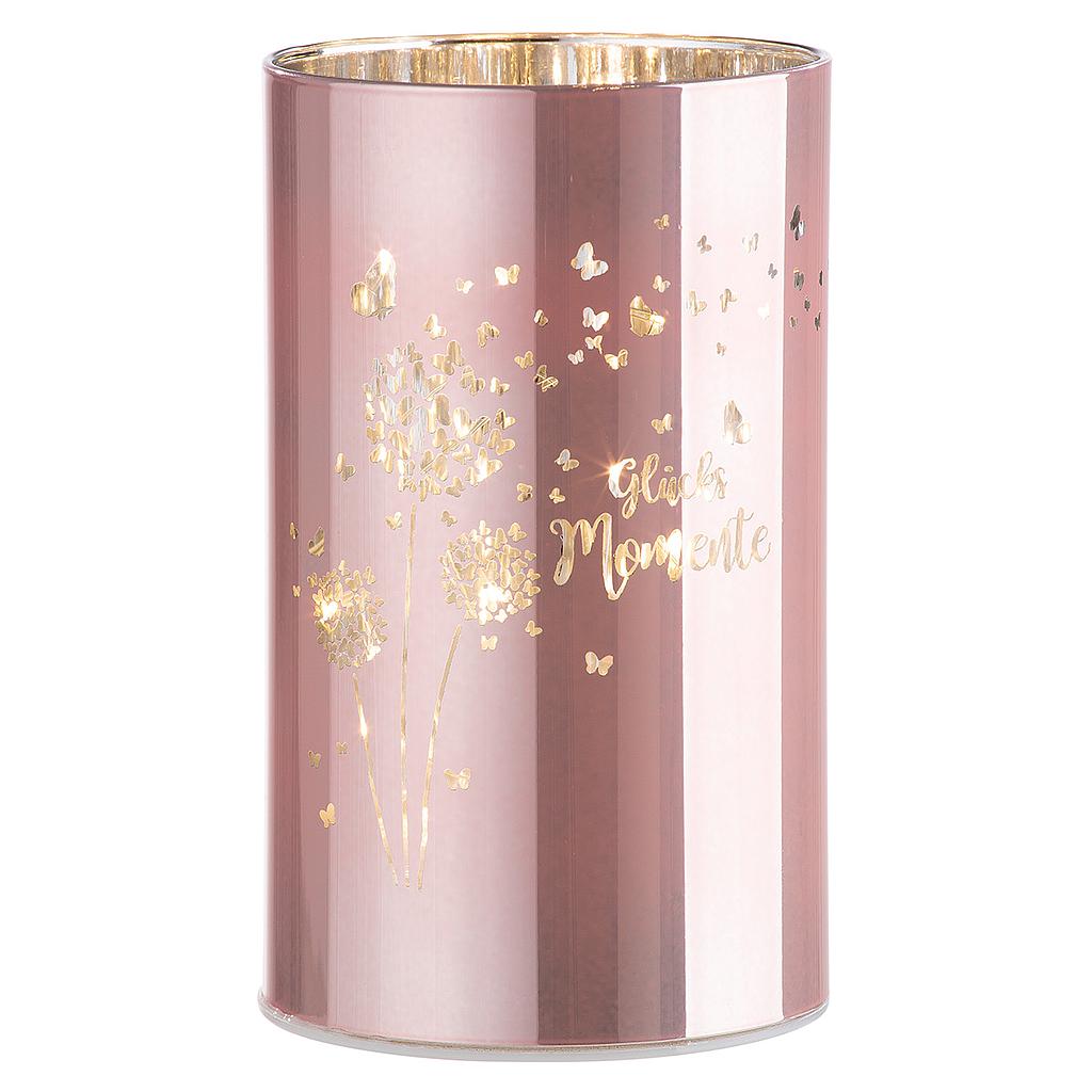 Glas LED-Leuchter &quot;Momente&quot;, Glücksmomente