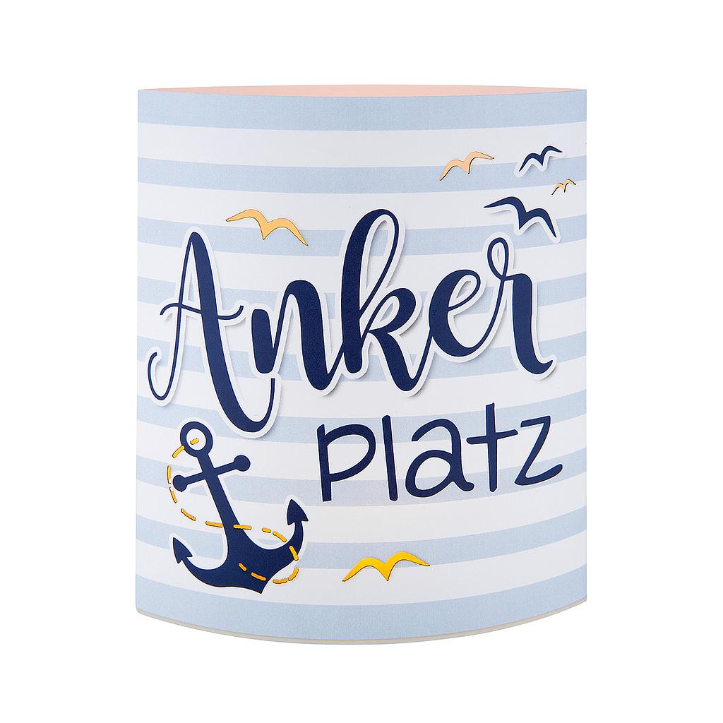 Papier LED Laterne Norden &quot;Ankerplatz&quot;
