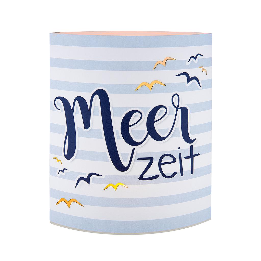 Papier LED Laterne Norden "Meerzeit"