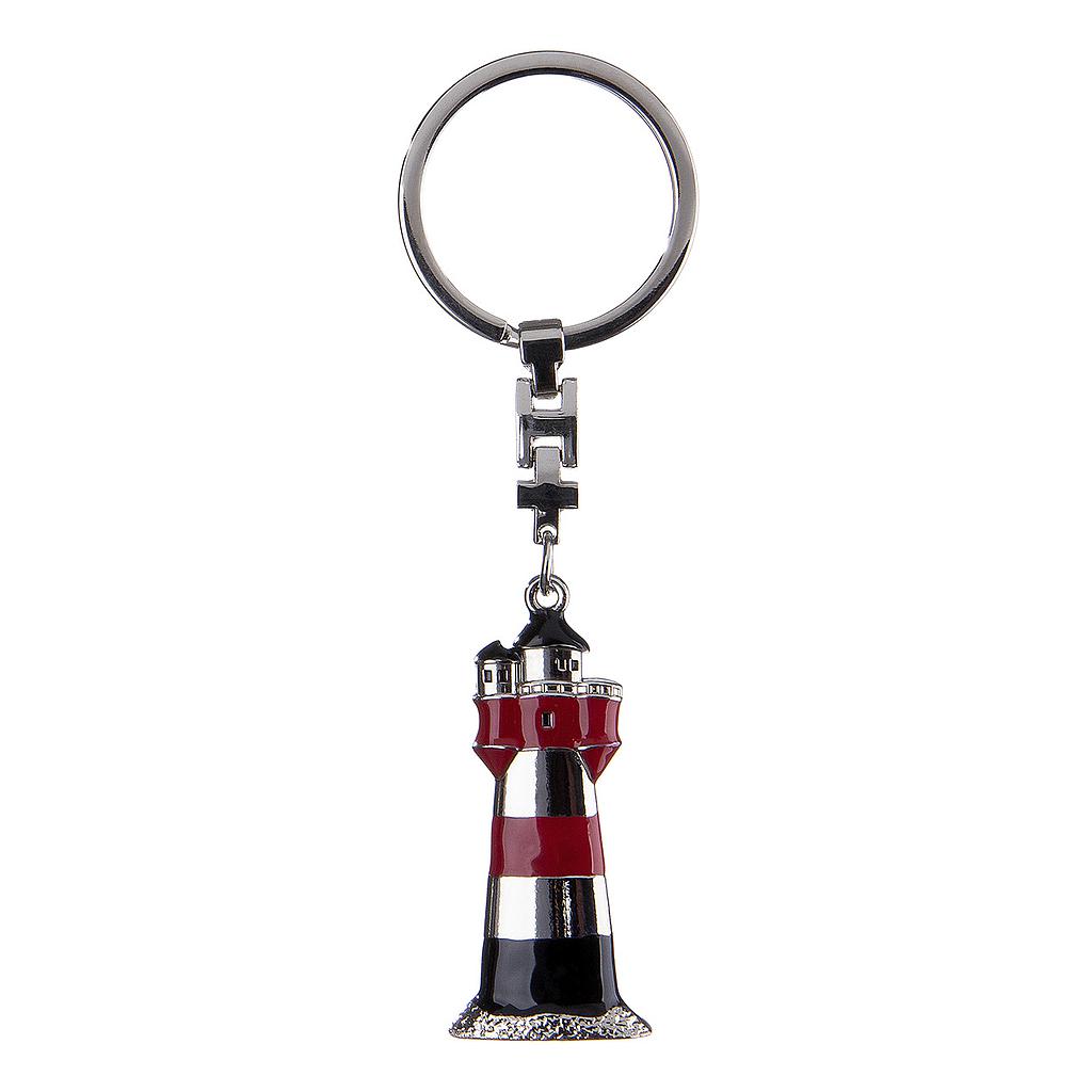 Metall Schlüsselanhänger "Roter Sand", glänzend