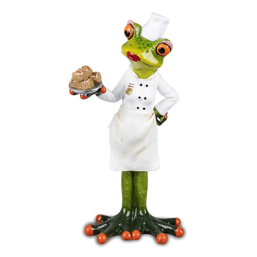 Frosch Bäckerin