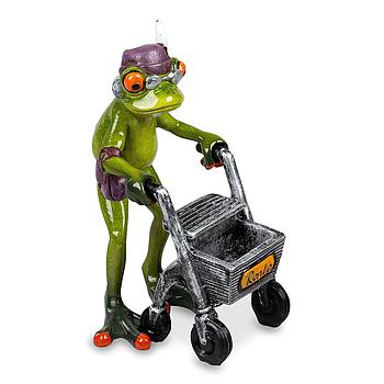 Frosch Rentnerin