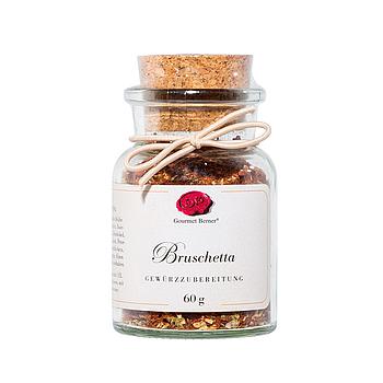 Bruschetta Würzmischung 60g im Korkenglas