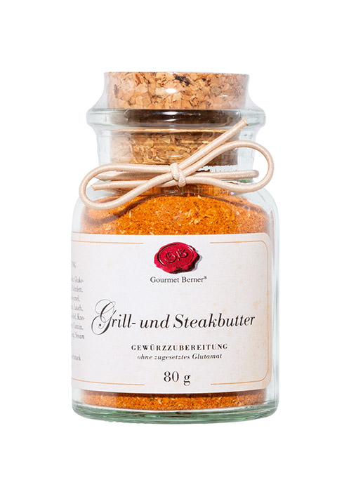 Grill- und Steakbutter 80g im Korkenglas