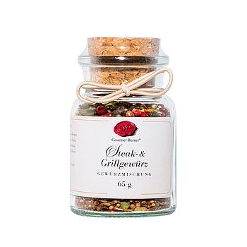 Steak- und Grillgewürz 65g im Korkenglas