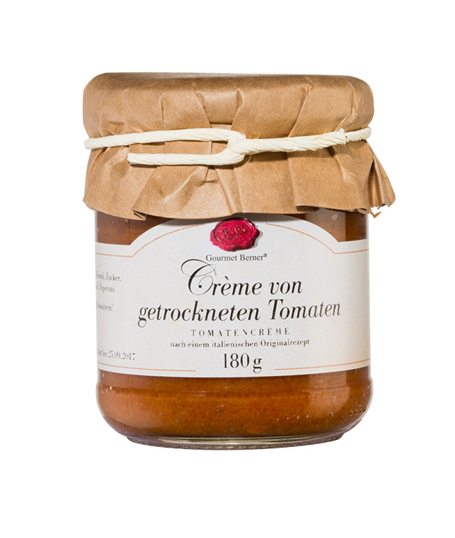 Crème von getrockneten Tomaten im 180g Glas