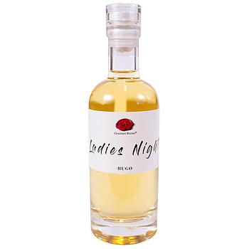 Ladies Night, Hugo- Holunderblütenlikör 15%vol,  Aspektflasche,0,2l 