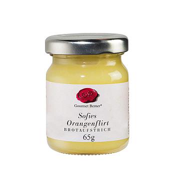 Sofies Orangen Flirt im 65g Glas (ehemals Prosecco-Orangen Creme) Fruchtaufstrich
