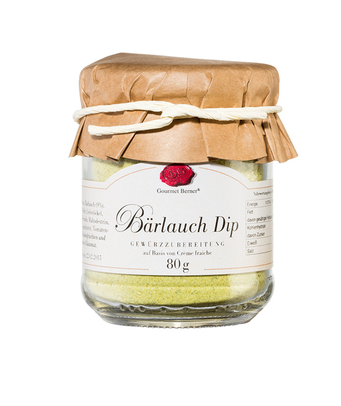 Bärlauch Dip im 80g Glas