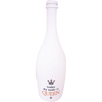 Perlwein weiß, 0,75l, "Today my name is Queen", 10,5% vol.