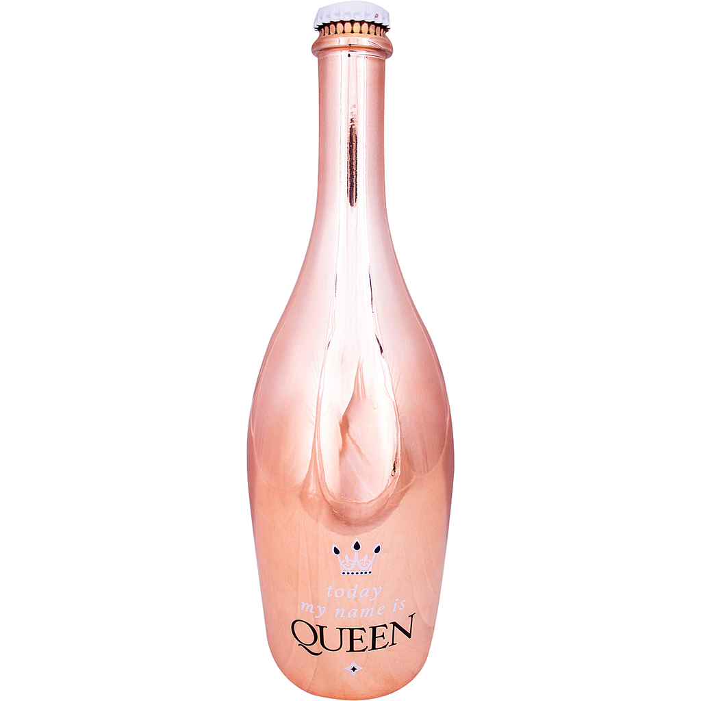 Perlwein rot, 0,75l, "Today my name is Queen", 10,0% vol.