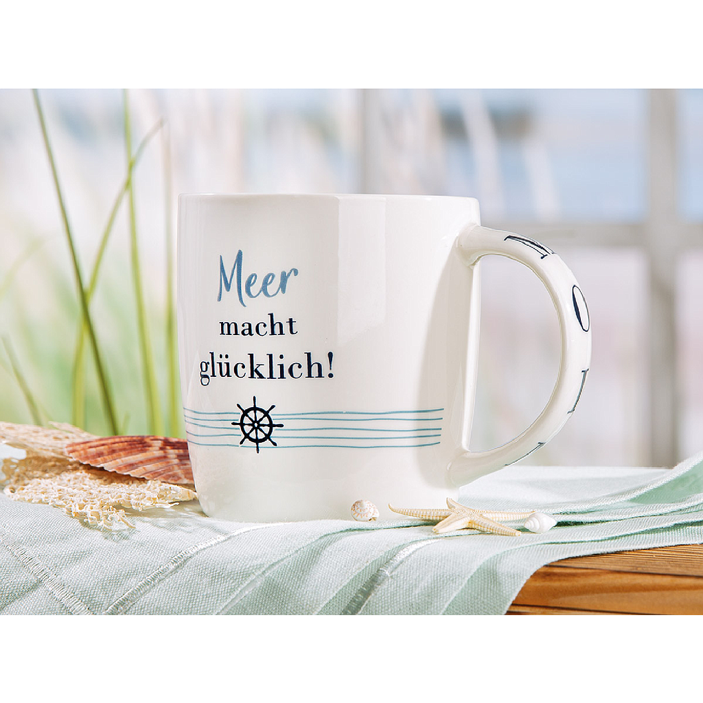 Tasse "Wellenglück"