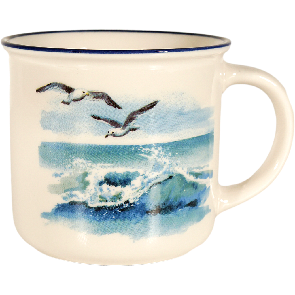 Becher Küstentraum, 9,5 Ø x 8,5cmH