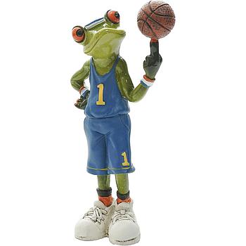 Frosch Basketball blaues Trikot