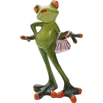 Frosch-Lady mit Handtasche