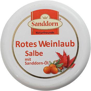 Rotes Weinlaub Salbe mit Sanddorn-Öl, 250 ml