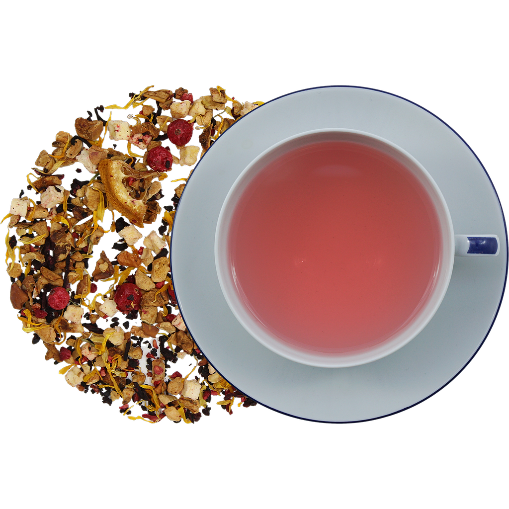 Früchtetee Pfirsich-Limette 250g+25%