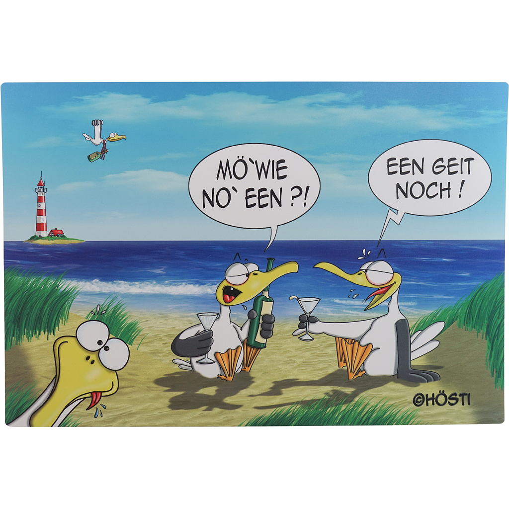 Hösti Platzset Mö wi no een   ca. 44x30cm Kunststoff