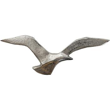 Möwe Wand-Deko aus Alu, 21x8cm